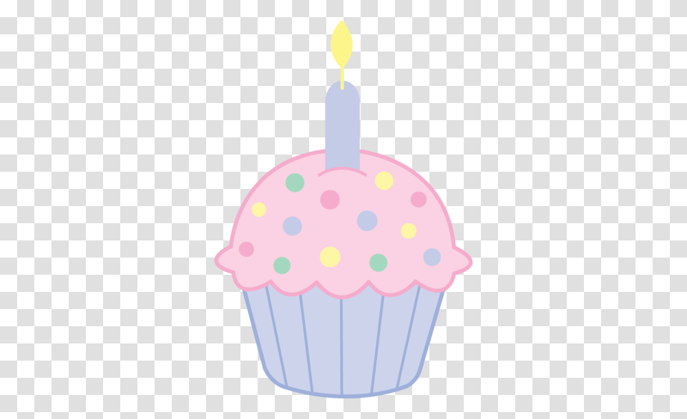 Cupcake Clipart Birthday Birthday Cupcakes, Cream, Dessert, Food, Creme Transparent Png