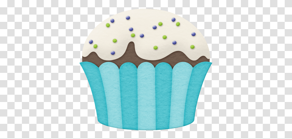 Cupcake Clipart Birthday Boy, Dessert, Food, Icing, Cream Transparent Png