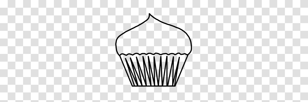 Cupcake Clipart Black And White, Gray, World Of Warcraft Transparent Png