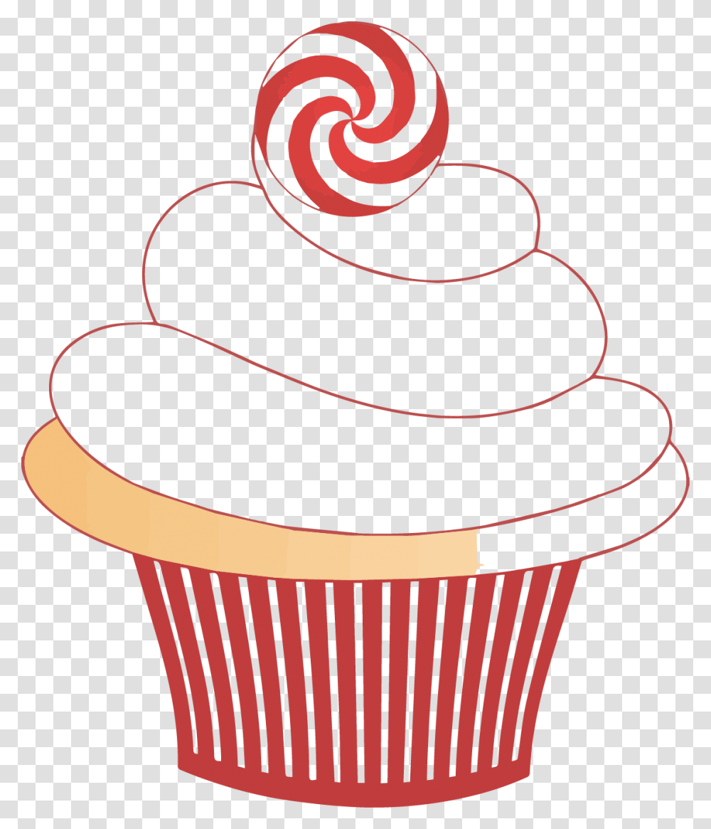 Cupcake Clipart, Cream, Dessert, Food, Creme Transparent Png