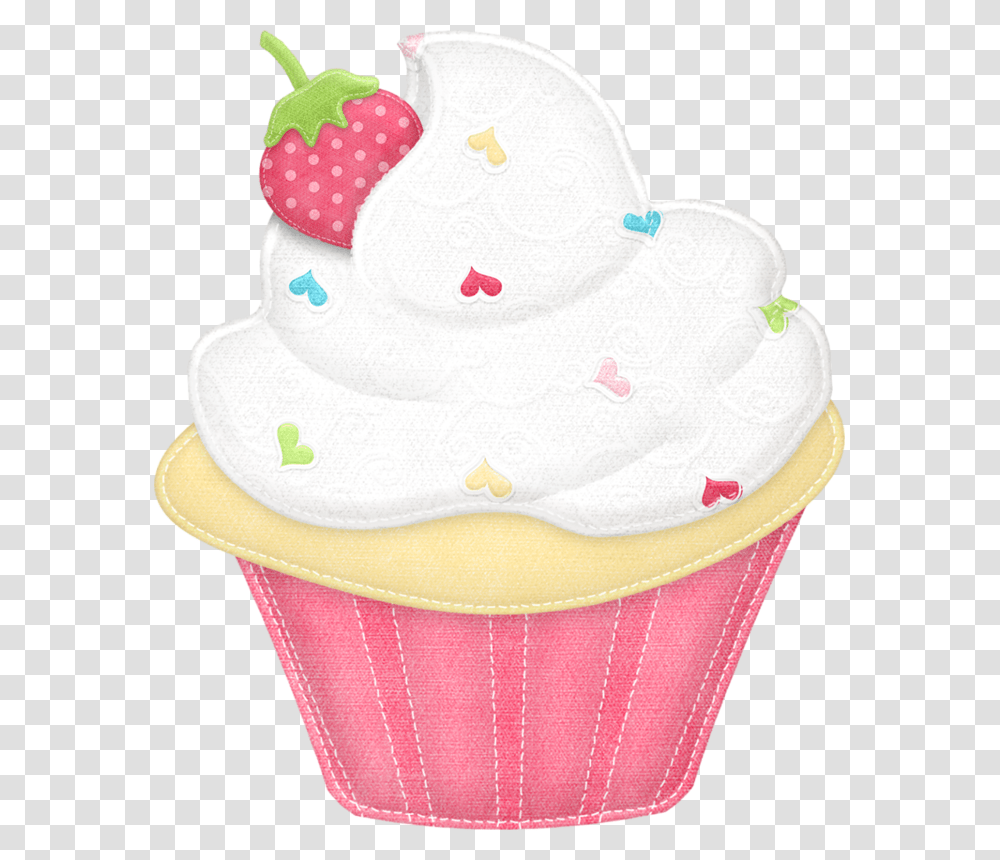 Cupcake Clipart, Cream, Dessert, Food, Creme Transparent Png