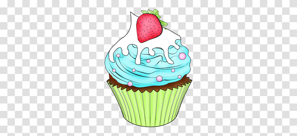 Cupcake Clipart Cup Cakes Clip Art And Cups, Cream, Dessert, Food, Creme Transparent Png