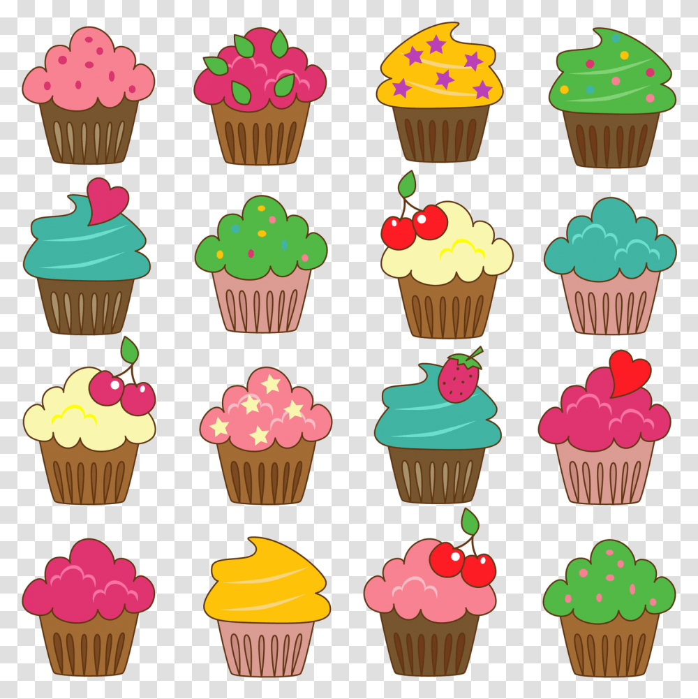 Cupcake Clipart Free Images Cupcake Clipart, Cream, Dessert, Food, Creme Transparent Png