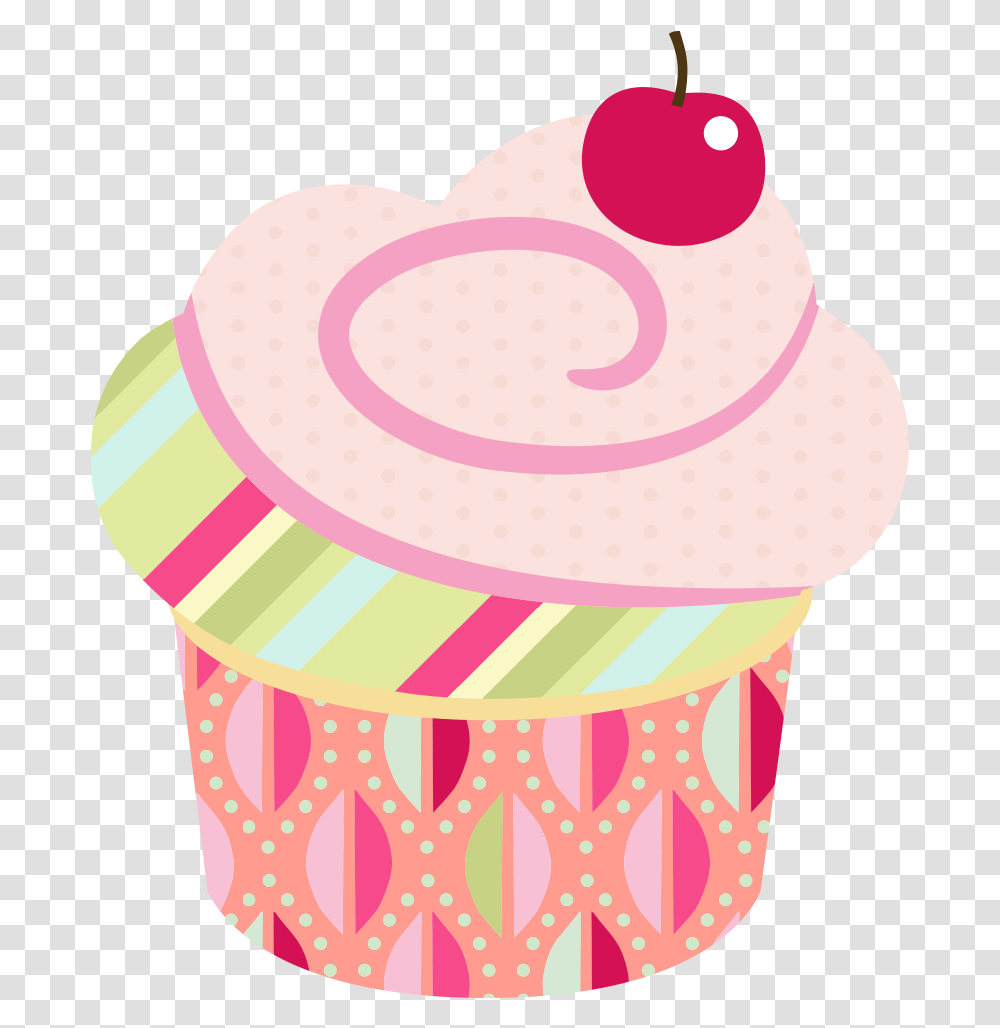 Cupcake Clipart Hd Image With No Candy Cupcake, Cream, Dessert, Food, Creme Transparent Png