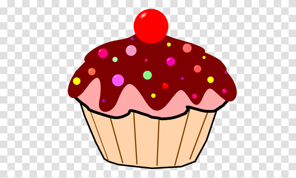 Cupcake Clipart June, Cream, Dessert, Food, Creme Transparent Png