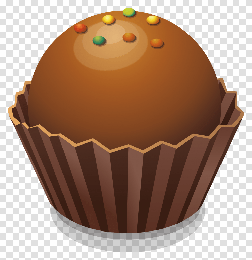 Cupcake Clipart Muffin, Cream, Dessert, Food, Creme Transparent Png