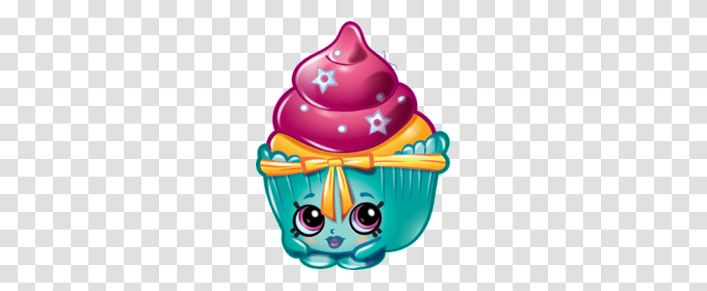 Cupcake Clipart Shopkins, Birthday Cake, Dessert, Food Transparent Png