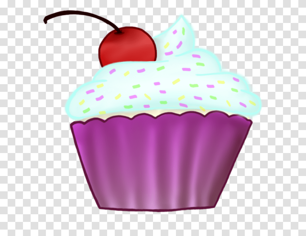 Cupcake, Cream, Dessert, Food, Creme Transparent Png