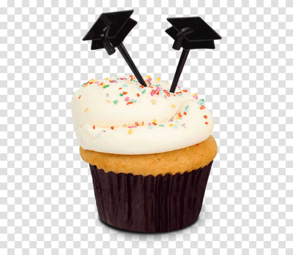 Cupcake, Cream, Dessert, Food, Creme Transparent Png