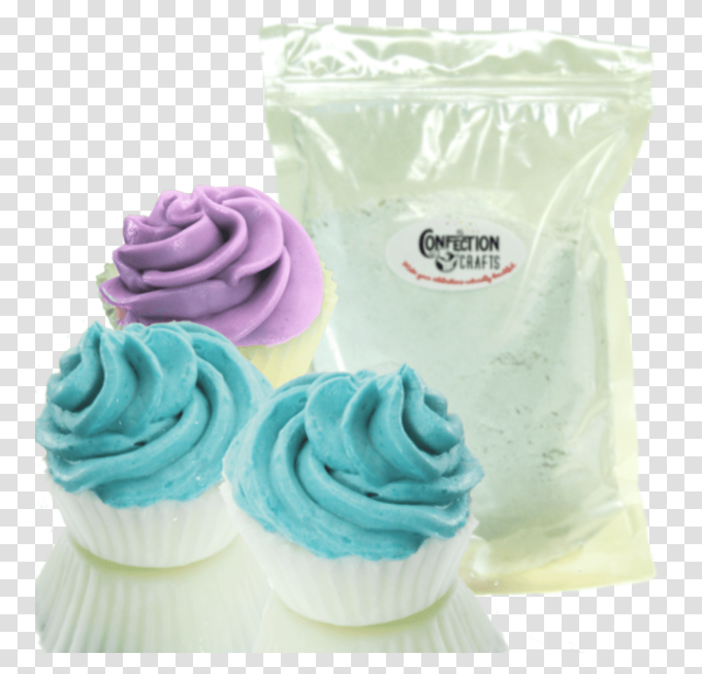 Cupcake, Cream, Dessert, Food, Creme Transparent Png