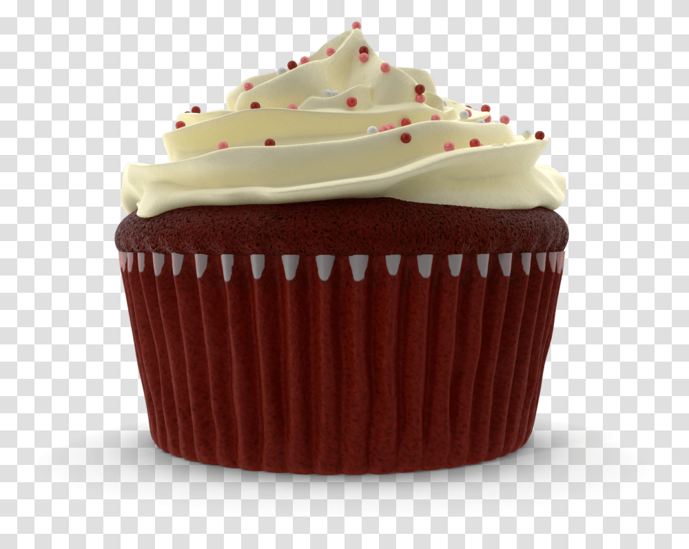 Cupcake, Cream, Dessert, Food, Creme Transparent Png