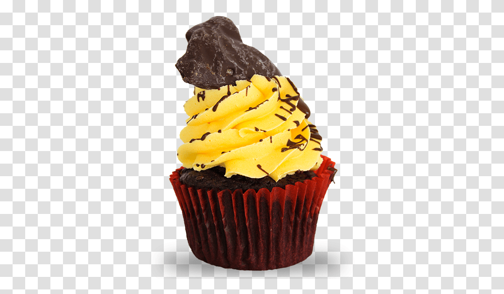 Cupcake, Cream, Dessert, Food, Creme Transparent Png