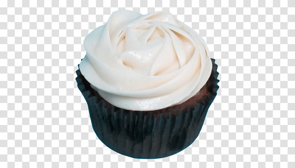 Cupcake, Cream, Dessert, Food, Creme Transparent Png