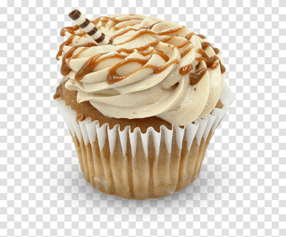 Cupcake, Cream, Dessert, Food, Plant Transparent Png