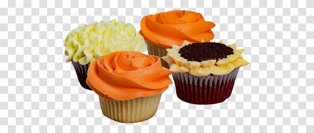 Cupcake, Cream, Dessert, Food, Sweets Transparent Png