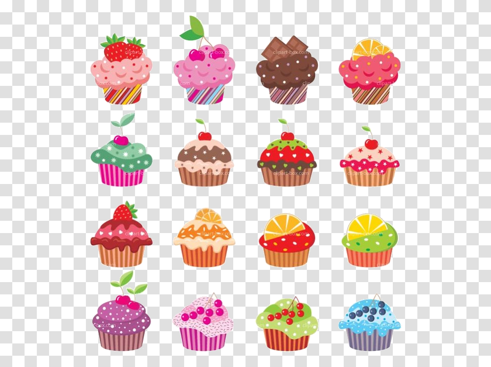 Cupcake Cupcakes Clipart Wallpaper Cupcake Design Clipart, Cream, Dessert, Food, Creme Transparent Png