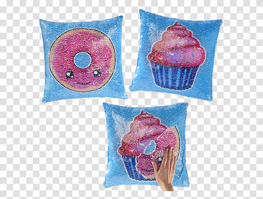 Cupcake, Cushion, Pillow, Sweets, Food Transparent Png
