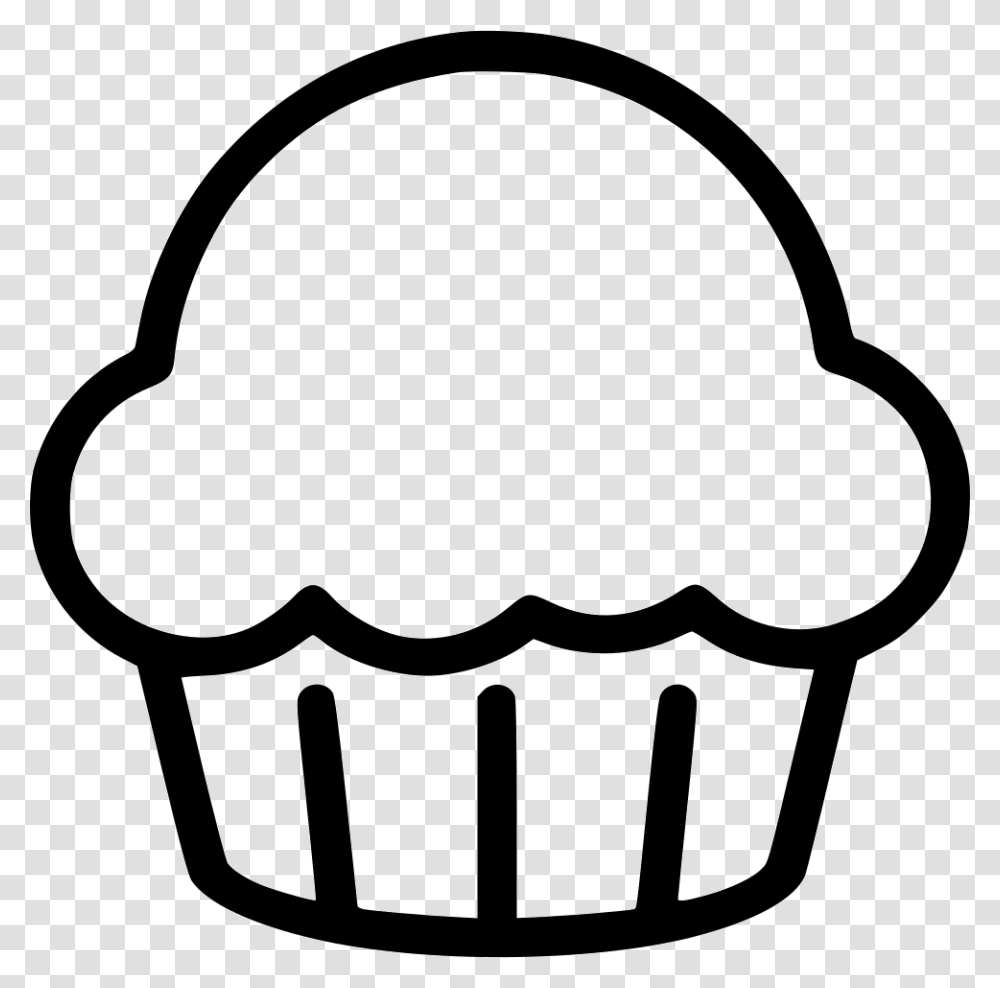 Cupcake Desert Sweets Icon Free Download, Cream, Dessert, Food, Creme Transparent Png