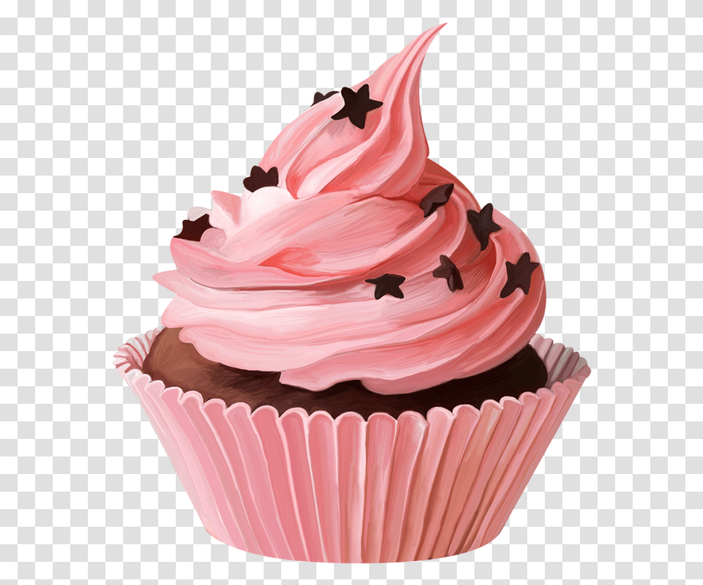Cupcake Drawing Cupcake Art Cupcake Clipart Cupcake Cup Cakes, Cream, Dessert, Food, Creme Transparent Png