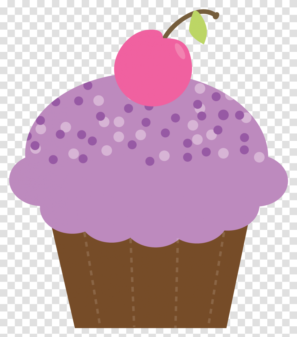 Cupcake Drawings And Cupcakes Cute Clipart Cupcakes, Cream, Dessert, Food, Creme Transparent Png