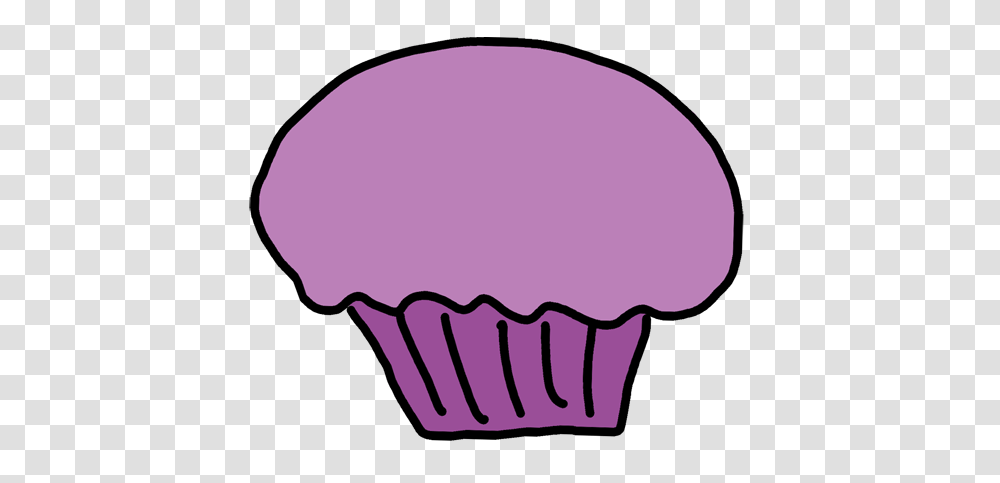 Cupcake Outline, Muffin, Dessert, Food, Balloon Transparent Png