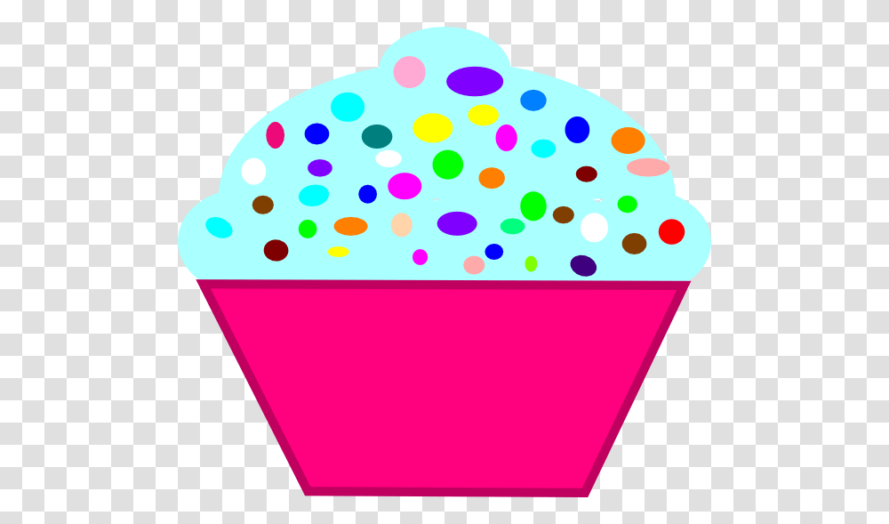 Cupcake Pink Blue Frosting Clip Art, Cream, Dessert, Food, Creme Transparent Png