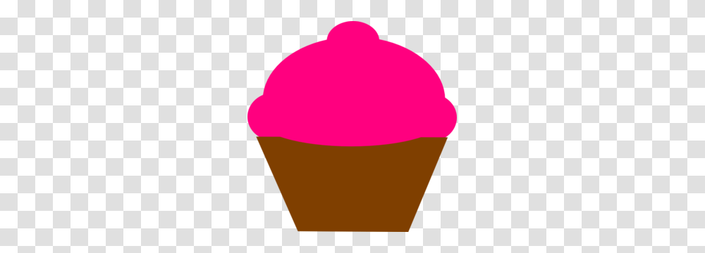 Cupcake Pink Clip Art, Cone, Cream, Dessert, Food Transparent Png