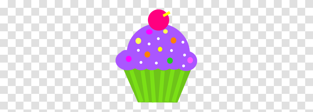 Cupcake Purple And Lime Clip Art For Web, Cream, Dessert, Food, Creme Transparent Png