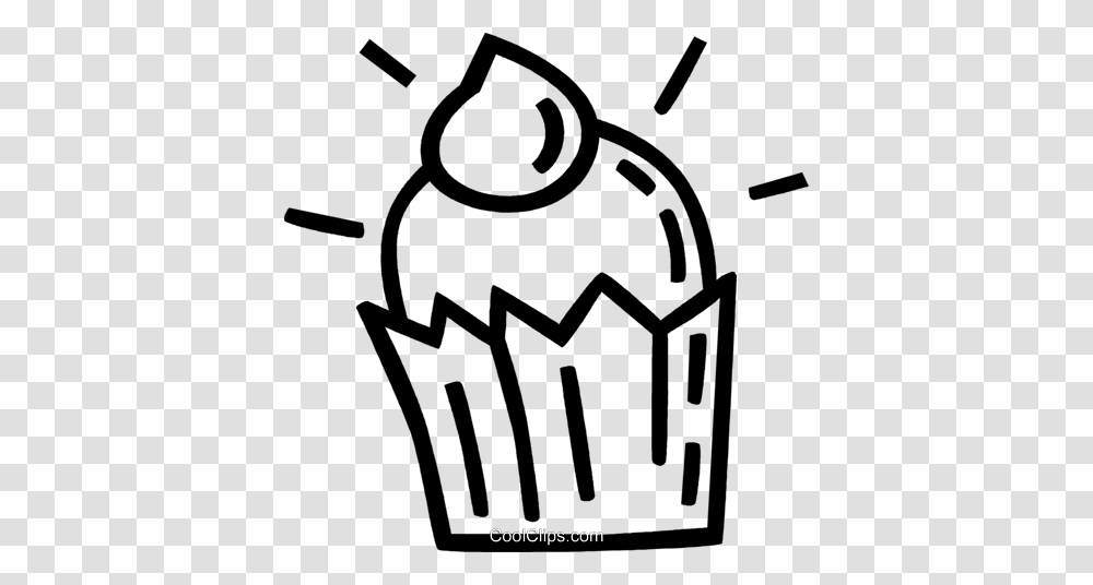 Cupcake Royalty Free Vector Clip Art Illustration, Light, Dynamite, Bomb, Weapon Transparent Png