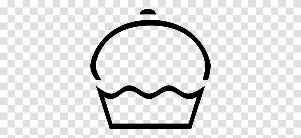 Cupcake Thin Outline Free Vectors Logos Icons And Photos, Gray, World Of Warcraft Transparent Png