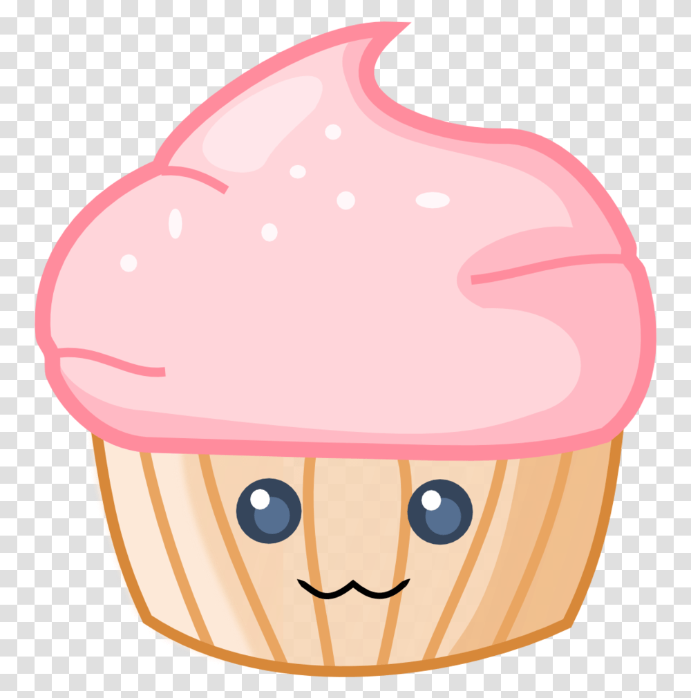 Cupcake Vector Art Cupcake Clipart With Face, Cream, Dessert, Food, Creme Transparent Png