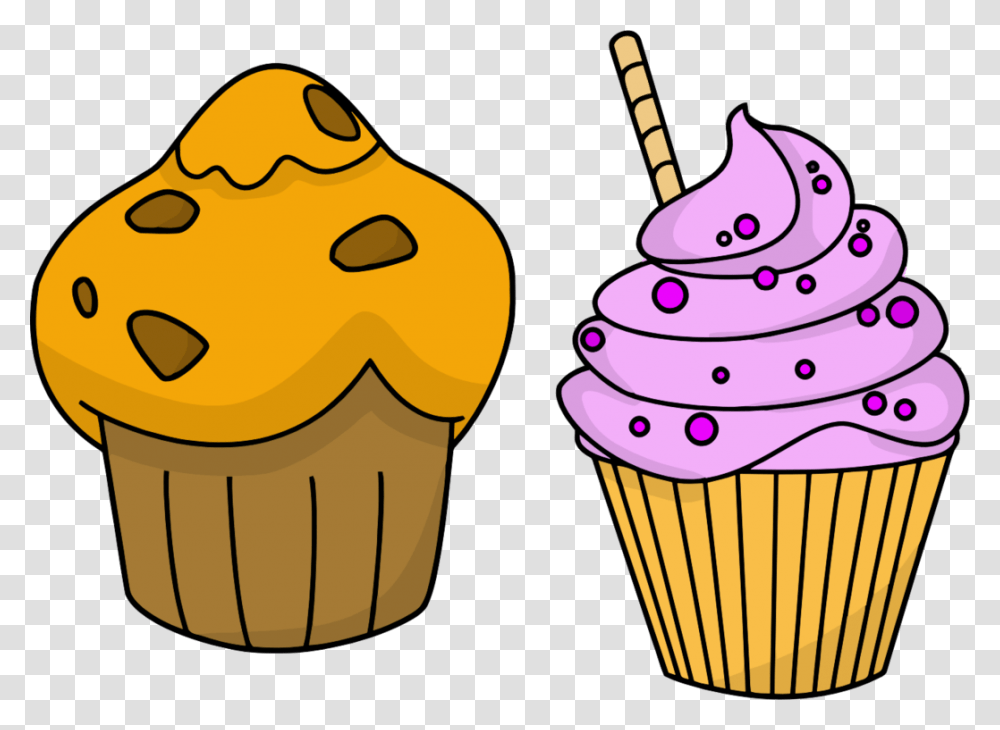 Cupcake Video American Muffins Food, Cream, Dessert, Creme, Icing Transparent Png