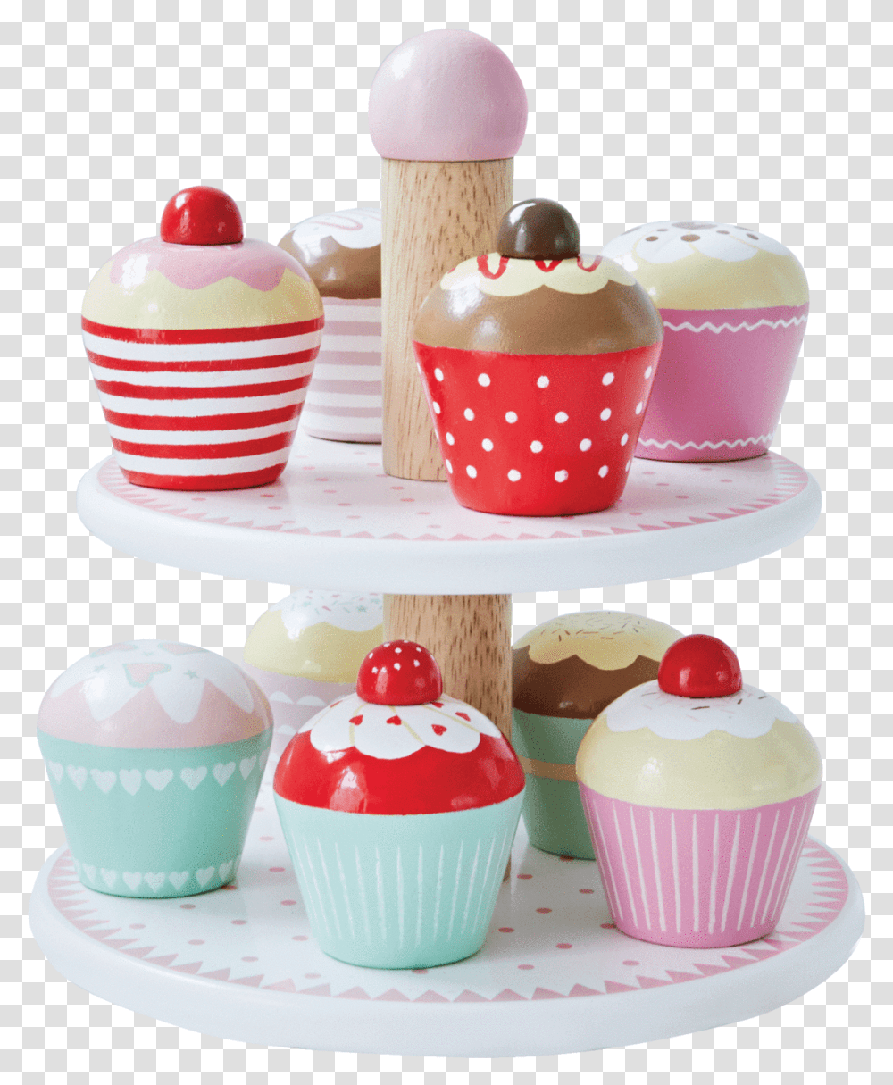 Cupcake With Candle Toy Cupcake, Cream, Dessert, Food, Creme Transparent Png