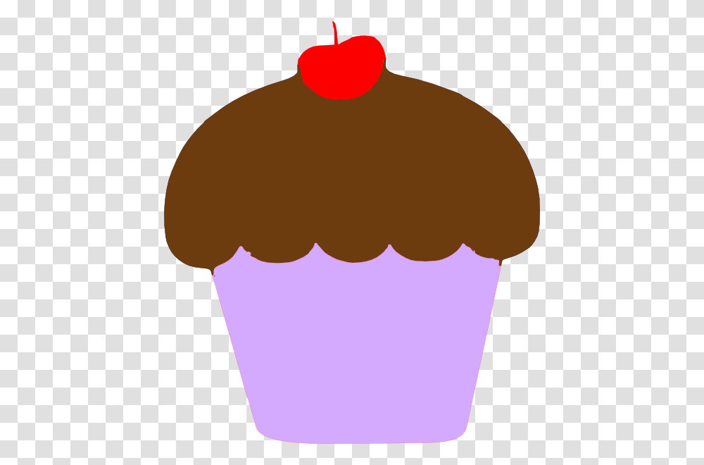 Cupcake With Cherry Clip Art, Cream, Dessert, Food, Creme Transparent Png