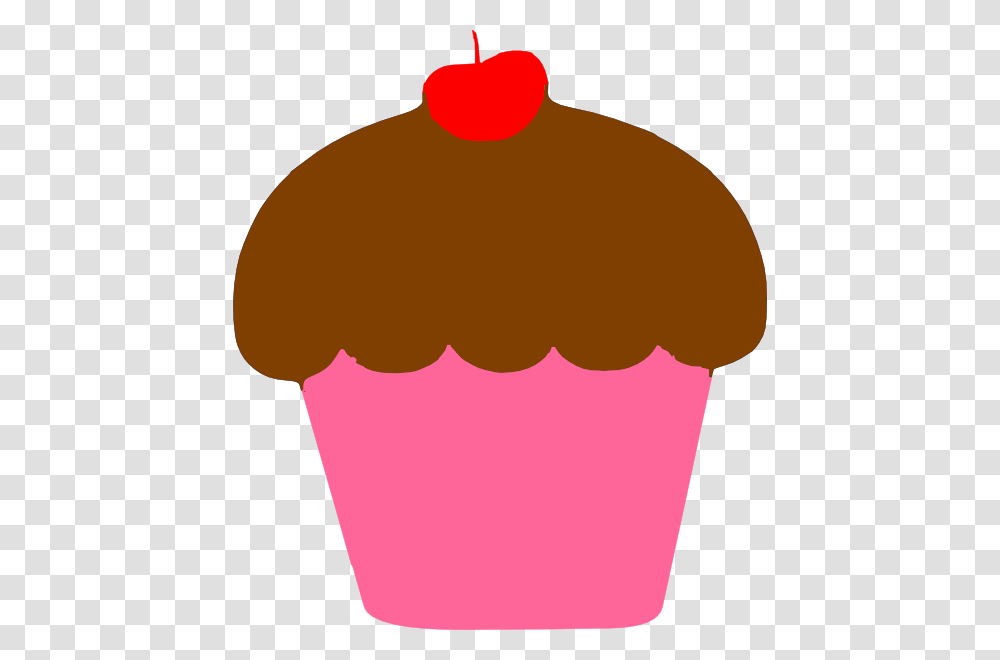 Cupcake With Cherry Clip Art, Cream, Dessert, Food, Creme Transparent Png