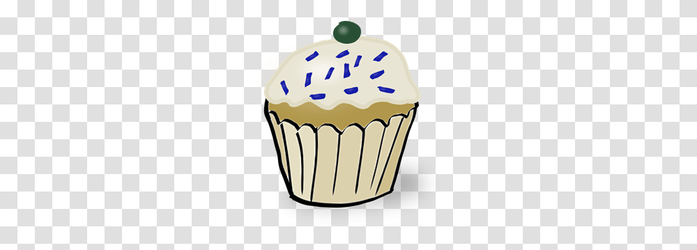 Cupcake With Sprinkles Clip Arts For Web, Cream, Dessert, Food, Creme Transparent Png
