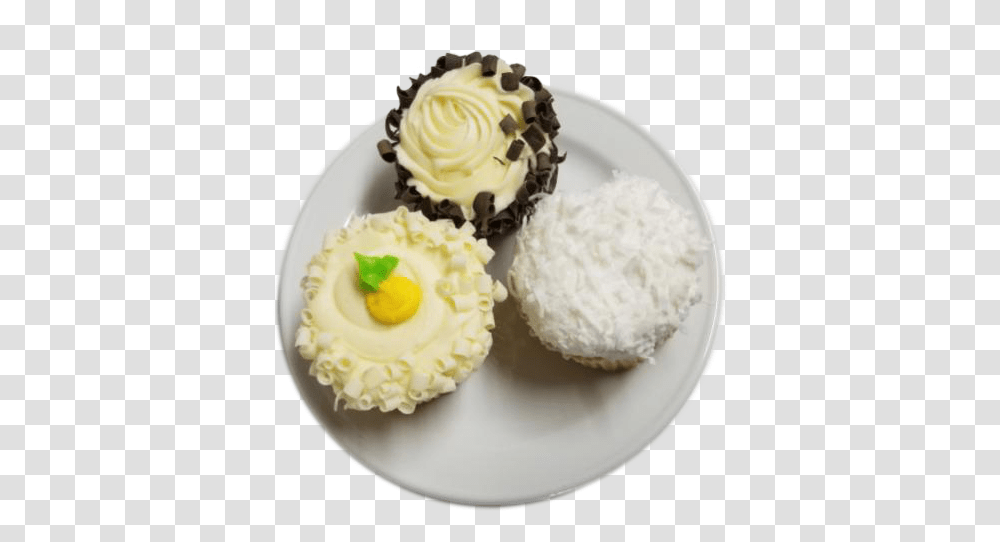 Cupcakes, Cream, Dessert, Food, Creme Transparent Png