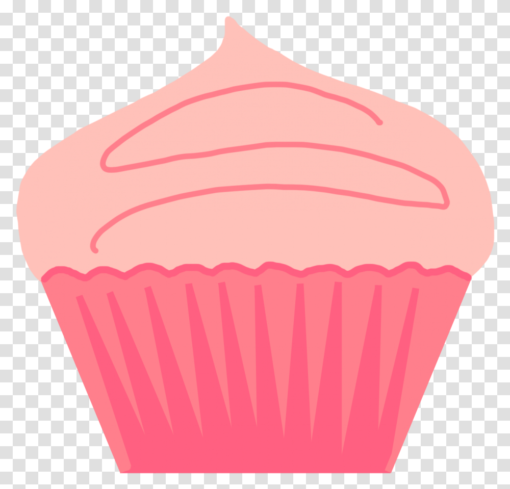 Cupcakes Danasrhi Top Clipart Clipart Pink Cupcakes Clipart, Cream, Dessert, Food, Creme Transparent Png