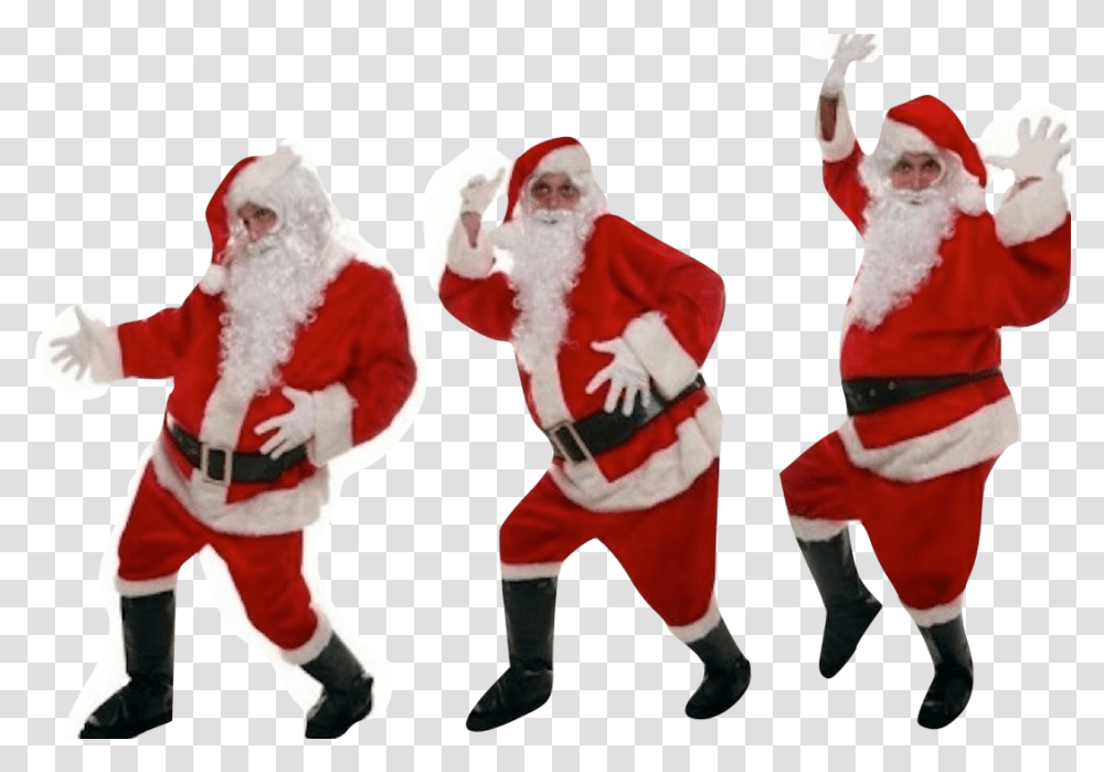 Cupe Christmas Party Santa Dance, Costume, Person, Face, Clothing Transparent Png