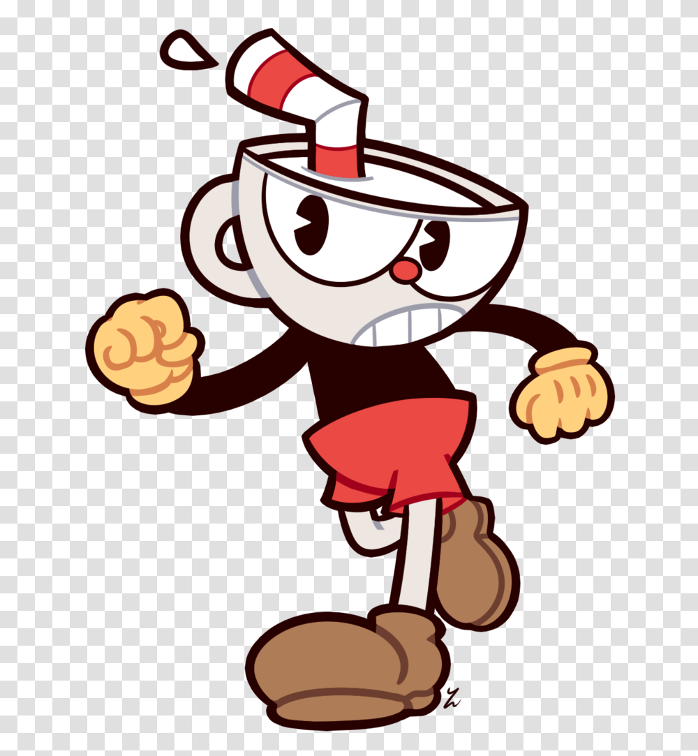 Cuphead, Coffee Cup, Hand Transparent Png