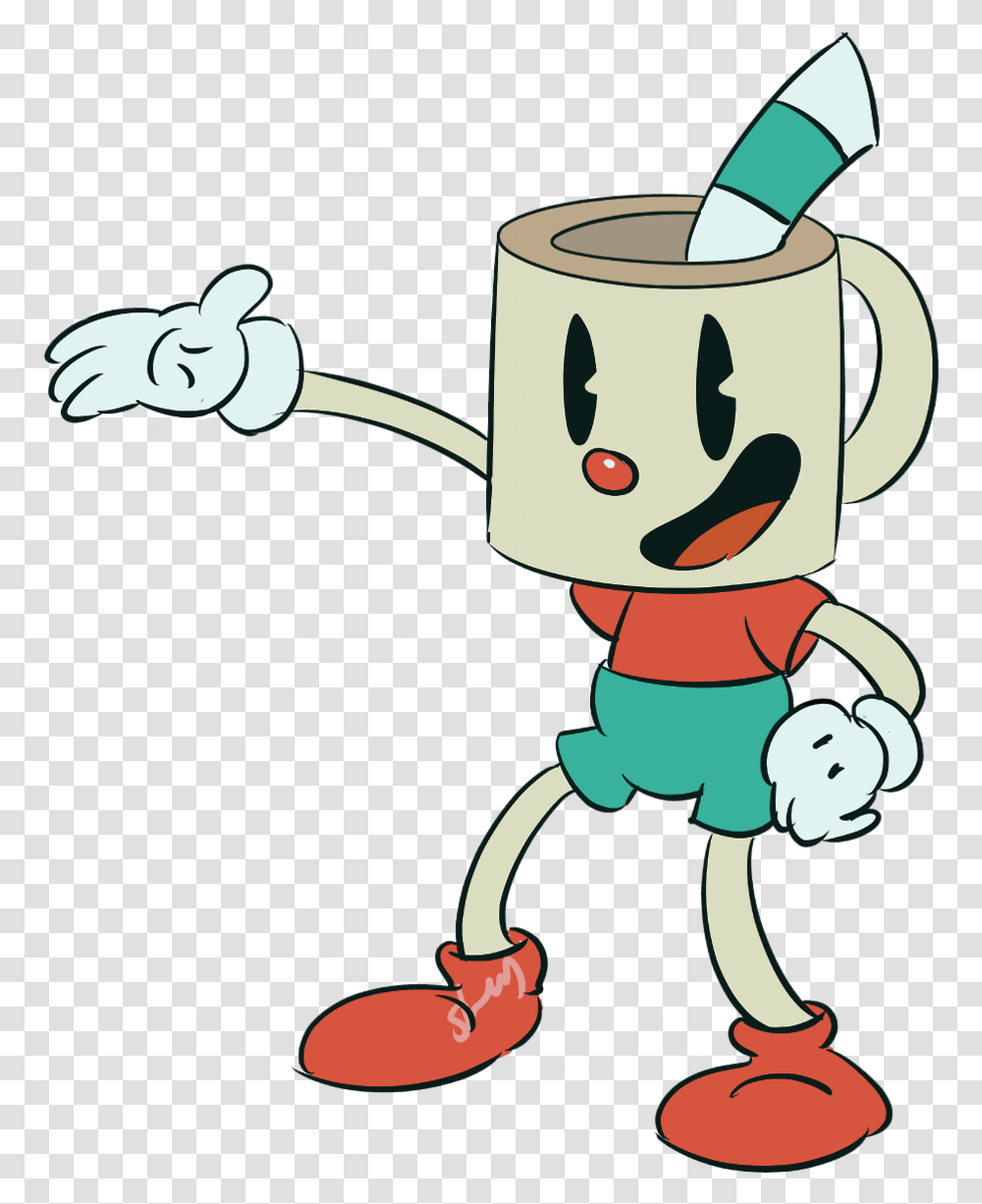 Cuphead Djimmi The Great Puppet, Tin, Can, Watering Can, Smoke Pipe Transparent Png