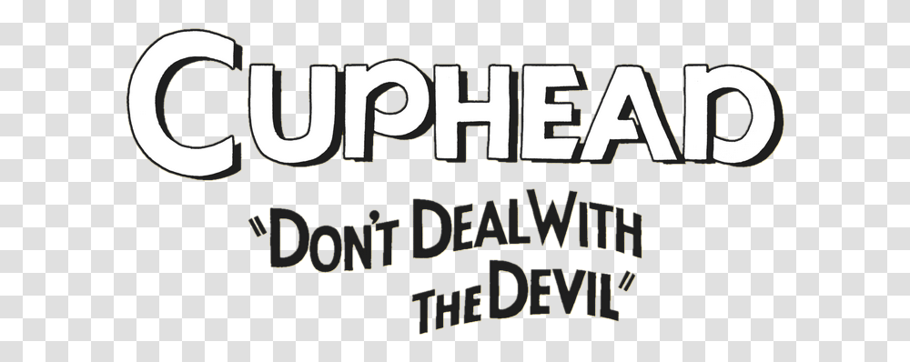 Cuphead Logo Cuphead, Word, Text, Alphabet, Label Transparent Png