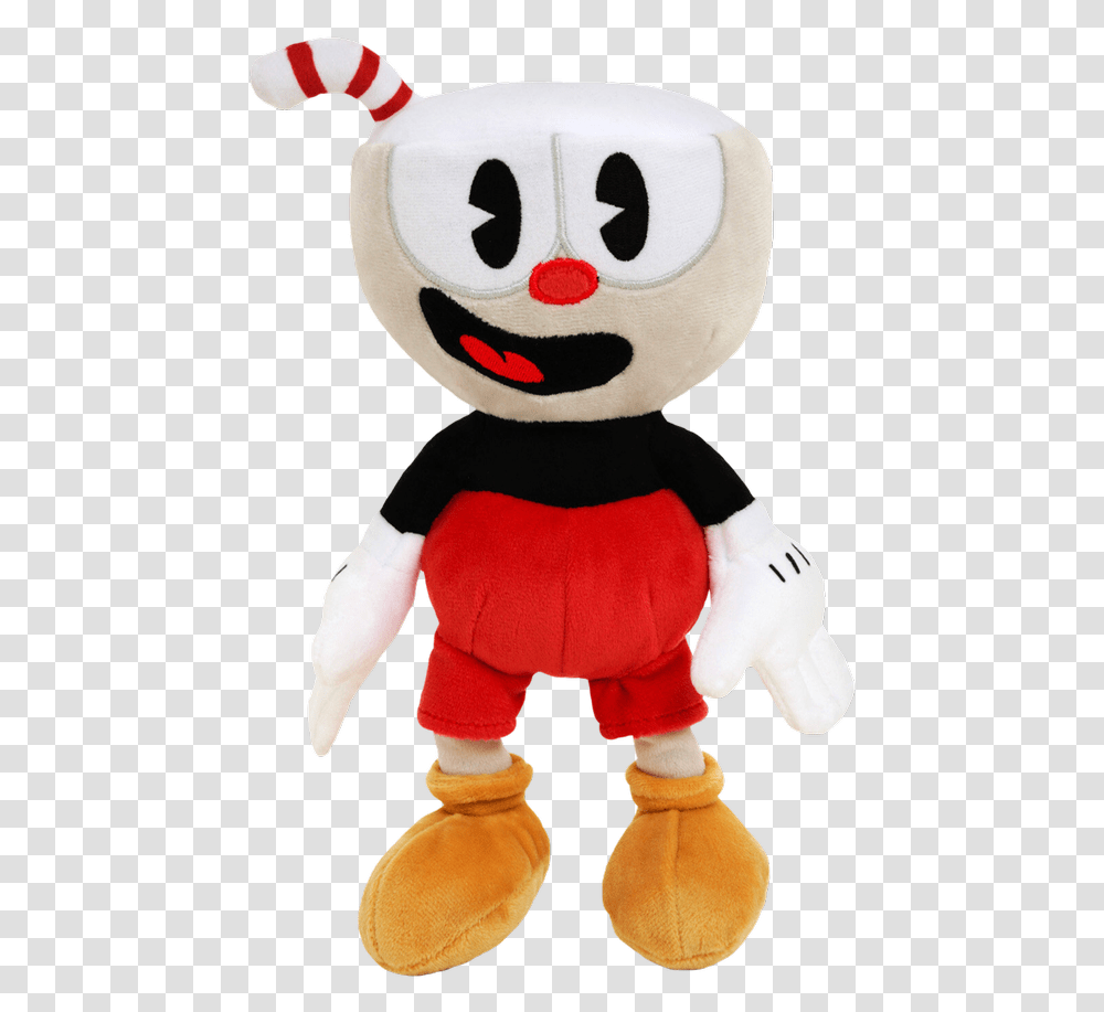 Cuphead Mugman Sticker By N00k Evil Cuphead Plush, Toy, Doll Transparent Png