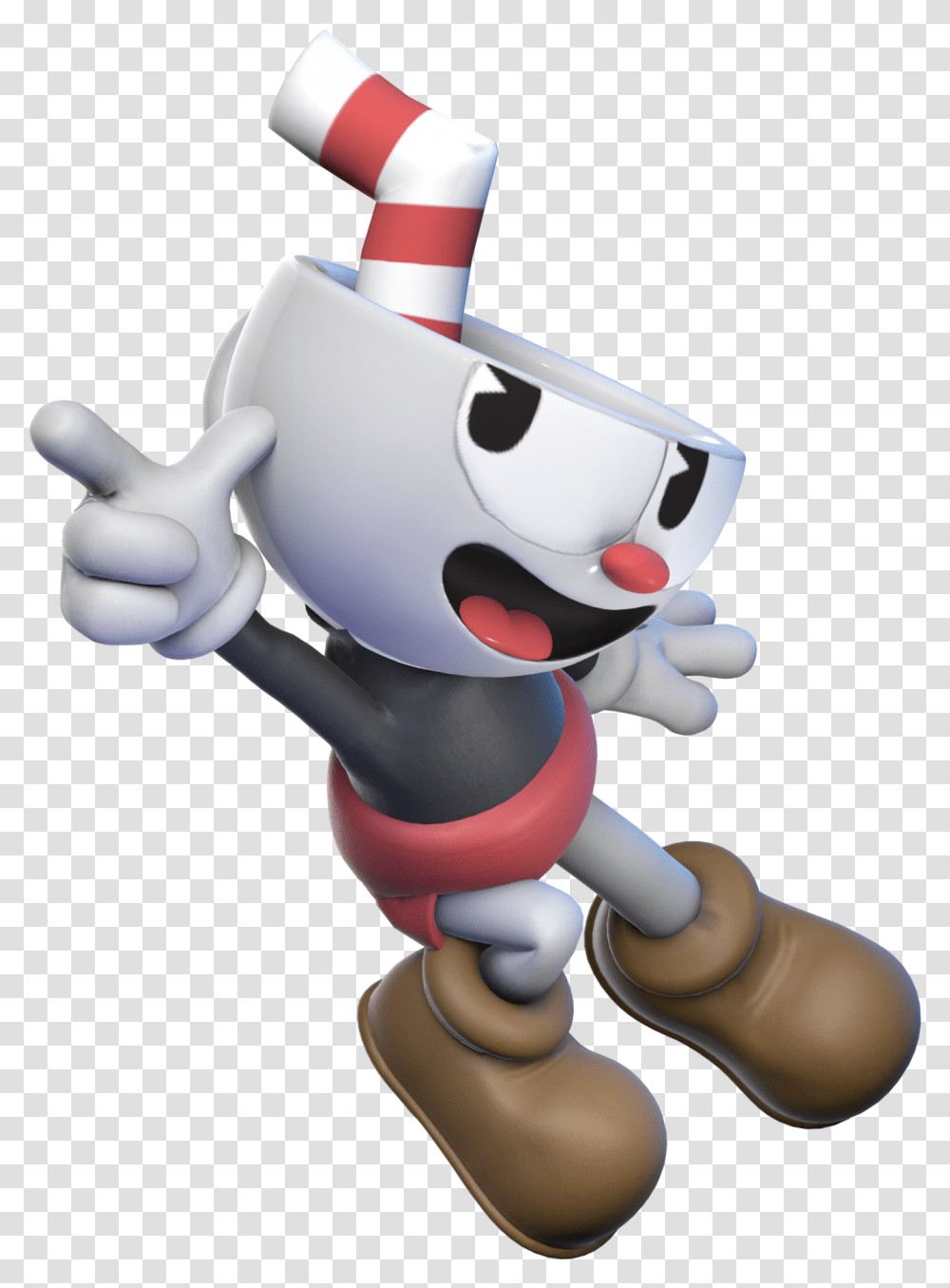 Cuphead, Toy, Robot Transparent Png