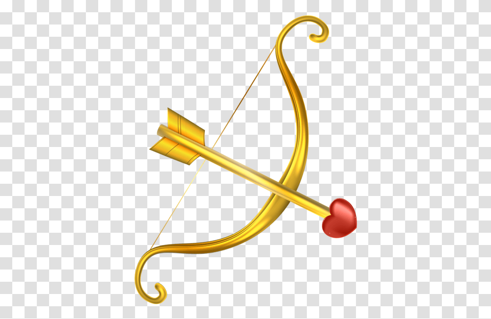 Cupid Bow Clip Art With Images Background Cupid Bow And Arrow, Symbol, Sport, Sports, Archery Transparent Png
