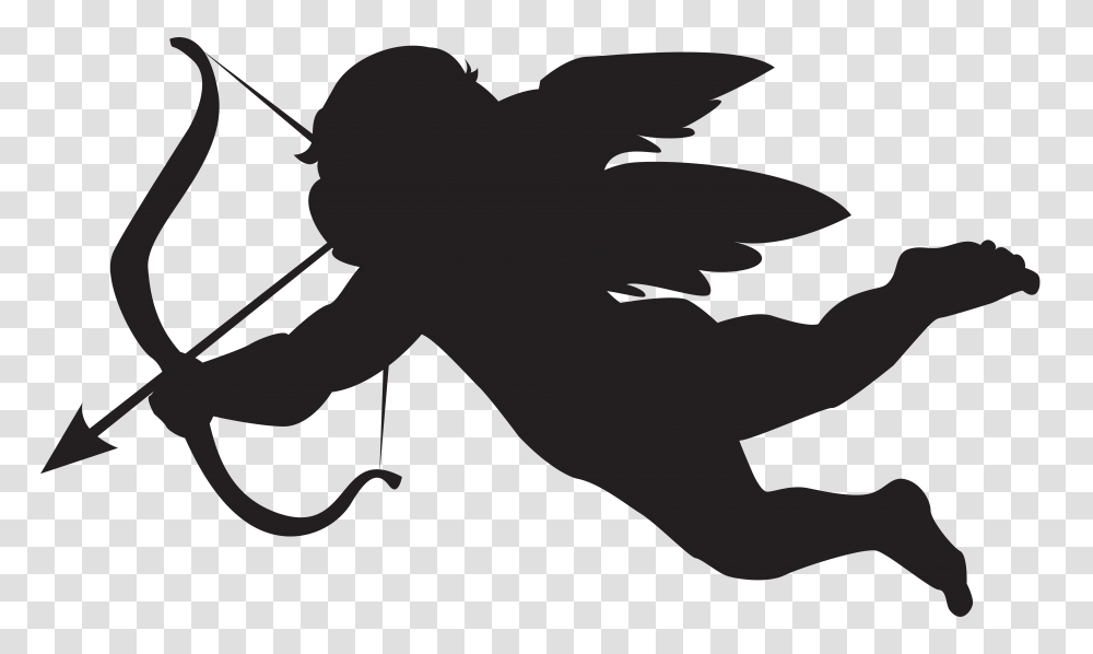 Cupid Clip, Gray Transparent Png