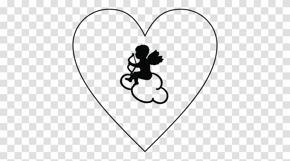 Cupid Clipart, Heart, Plectrum Transparent Png