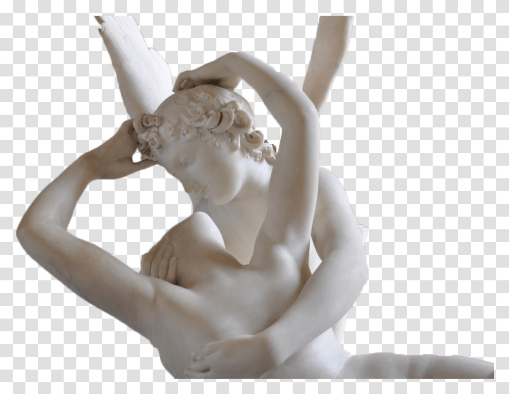 Cupid Clipart The Louvre, Sculpture, Statue, Figurine, Person Transparent Png