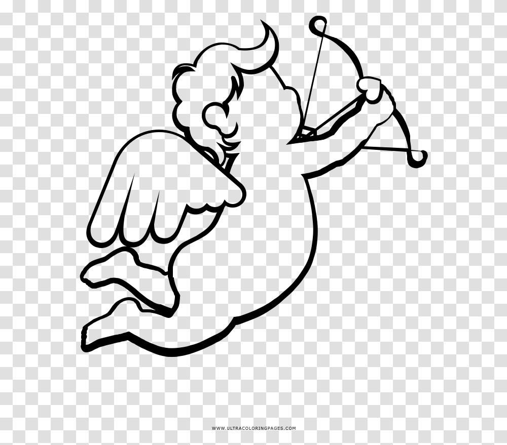 Cupid Coloring, Gray, World Of Warcraft Transparent Png