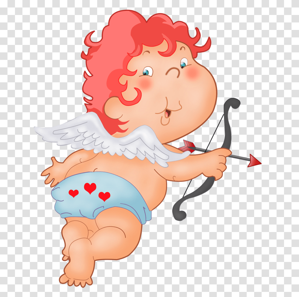 Cupid Cute Background Cute Valentine Clipart, Toy Transparent Png